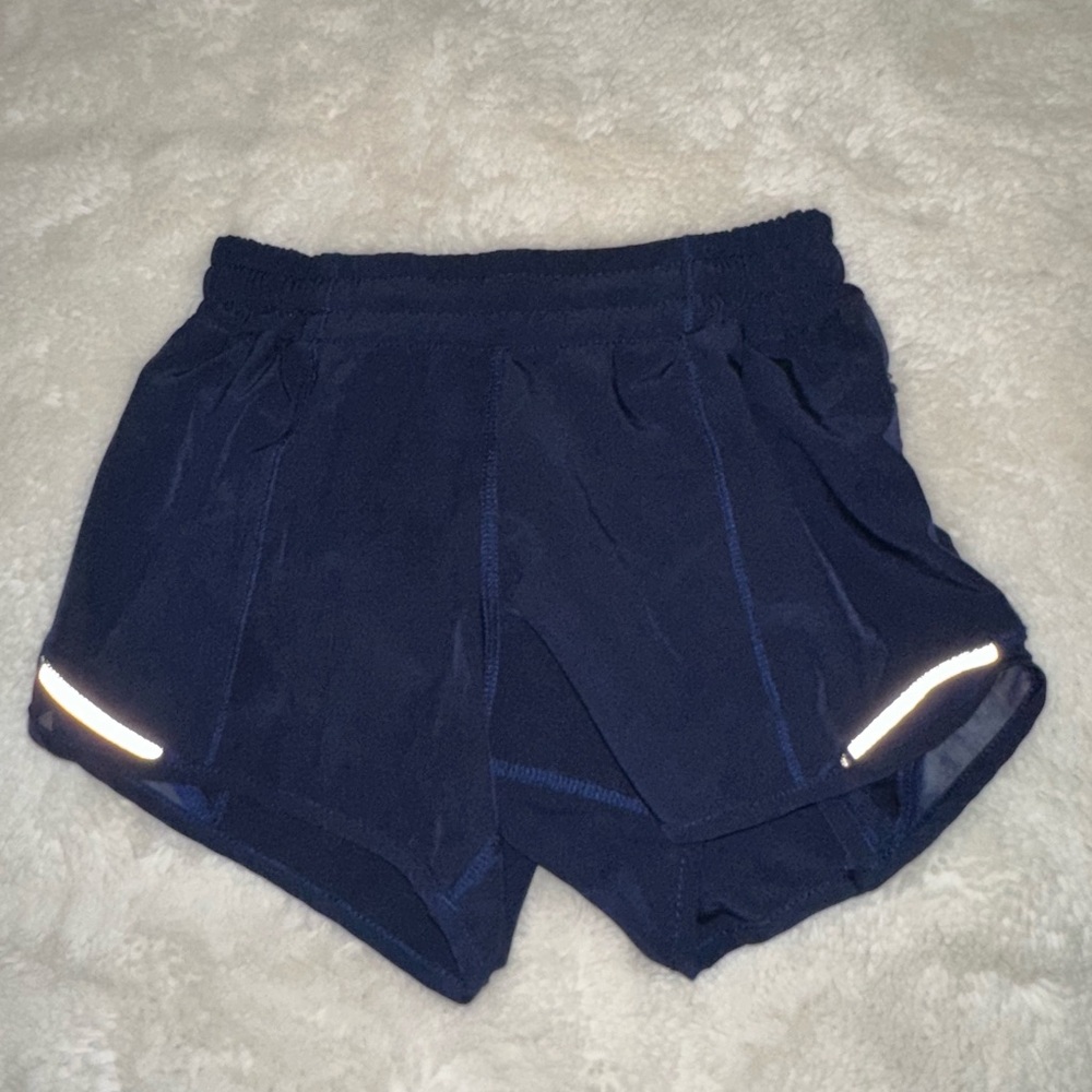 Varsity Navy Women's Athletic Shorts